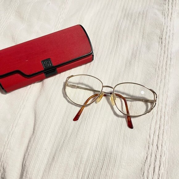 Aristar Vintage Eyeglasses Gold Metal Frame - Picture 1 of 13